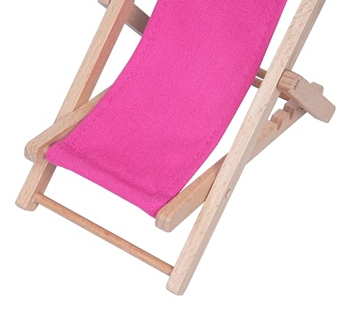 Foldable Wooden Cell Phone Stand, Phone Holder for Desk - color: Pink