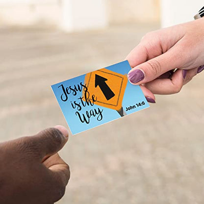 Logos Trading Post Jesus Is The Way Pass It On Scripture Cards, Pack of 25 - color: John 14:6