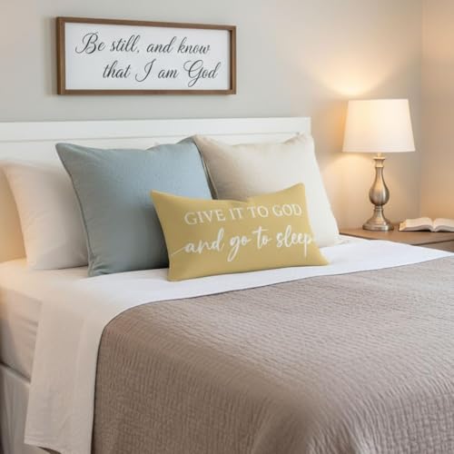 Decorative Throw Pillow Covers 12x20 Inch Set of 2 – Yellow - color: Yellow
