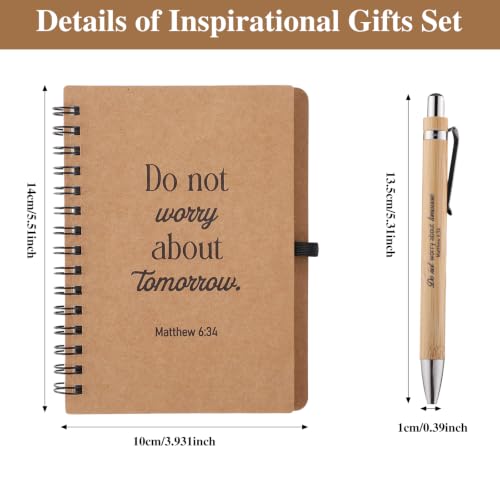 BESARME 24 Sets 72 Pcs Christian Gifts for Women Bulk Prayer Journals - color: Christian