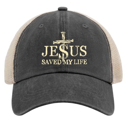 Jesus Hat Gifts for Men - color: Allblack10