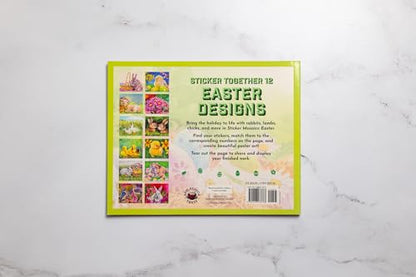 Sticker Mosaics: Easter: Sticker Together 12 Unique Easter Paintings