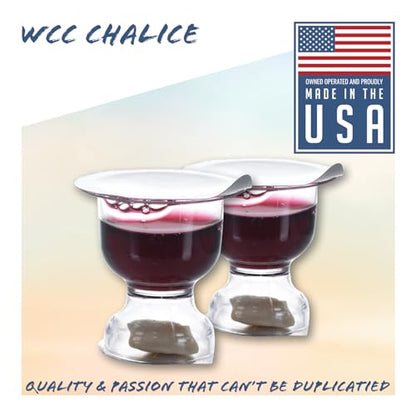 World Communion Cups Prefilled Gluten-Free Communion Cups 200 | Concord Grape Juice + Bread | Tray Compatible | Shipping Included - size: 200 - Box