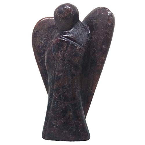 Nelson Creations 2 Inch Garnet Guardian Angel Figurine - color: Garnet