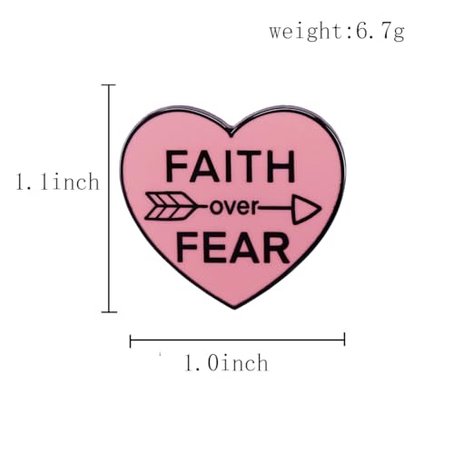 Heart Enamel Pin Religious Brooch,Christian Love Like Jesus Lapel Pin for Backpack, Hat, Clothes