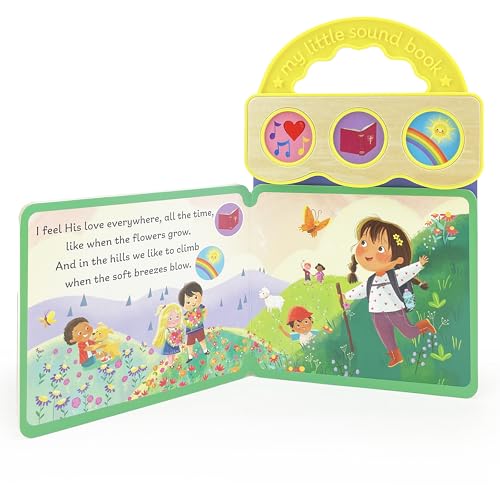 Jesus Loves Me 3-Button Sound Board Book for Babies and Toddlers (Little Sunbeams)