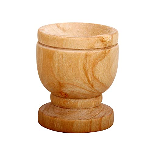 10 Mini Communion Cups Set in a Gift Bag (Approx 1.5 Inch). Hand Carved Kiddush Cup from Olive wood - for Church, Ministry & Worship events with Certificate of Origin. - color: 10 Cup Set [Mini]