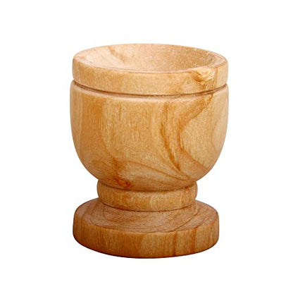 10 Mini Communion Cups Set in a Gift Bag (Approx 1.5 Inch). Hand Carved Kiddush Cup from Olive wood - for Church, Ministry & Worship events with Certificate of Origin. - color: 10 Cup Set [Mini]