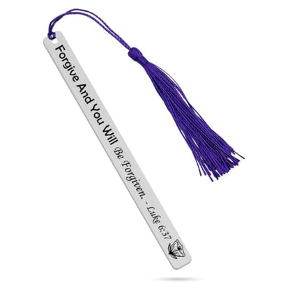 Christian Religious Gifts for Women Bible Verse Metal Bookmark Catholic Bible Scripture Inspiration Gifts Baptism Gift Inspirational Gift Book Marker Spiritual Present for Female Friend Family