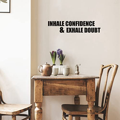 7 Pcs Inspirational Vinyl Wall Decals, Positive Affirmations Wall Decor