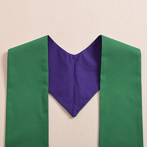 BLESSUME Clergy Reversible Stole with Embroidery