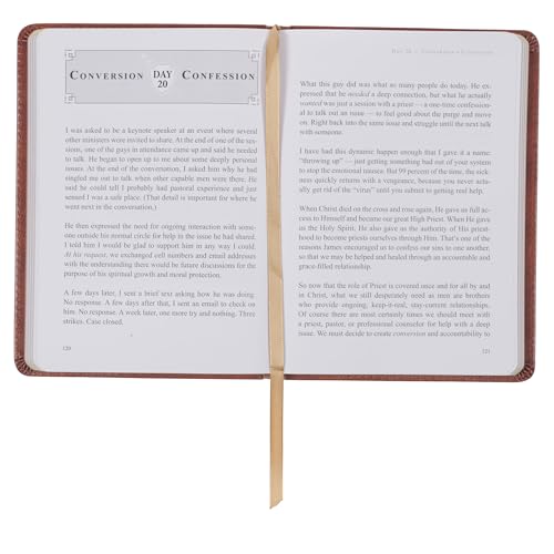 The Sword and Shield: A 40 Day Devotional for Men, Vegan Leather
