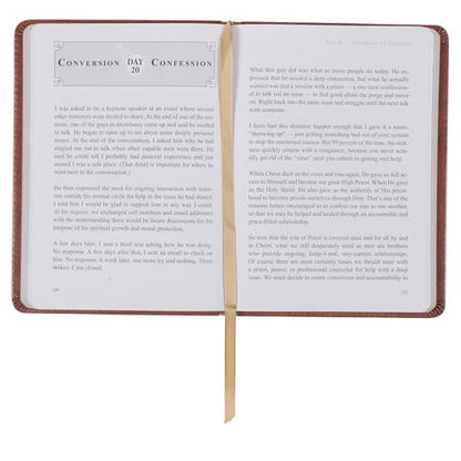The Sword and Shield: A 40 Day Devotional for Men, Vegan Leather