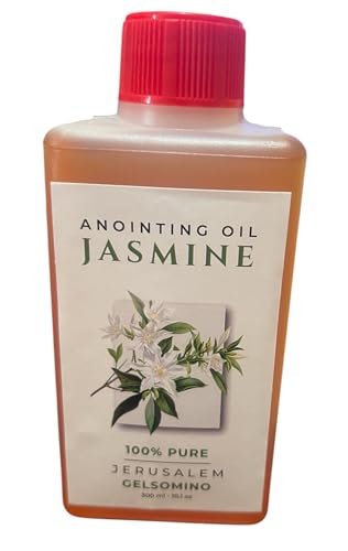 Set of 6 Anointing Oils from Jerusalem Nard, Myrrh, Amber, Rose of Sharon, Jasmine and Lavander 280ml Each