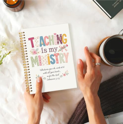 Teachers Gifts Spiral Notebook, Teacher Appreciation Gift Notebook - color: 01-teacher