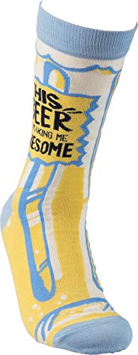 Primitives by Kathy womens Gift Socks - color: Yellow