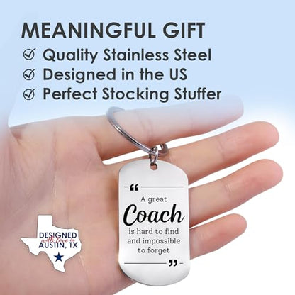Rosa Vila Keychains For Women & Men, Gifts For Mom, Bonus Mom, Aunt, Sister, Dad, Grandma, Nurse, Teens, Coach, Teacher Pilot - style: Coach Keychain