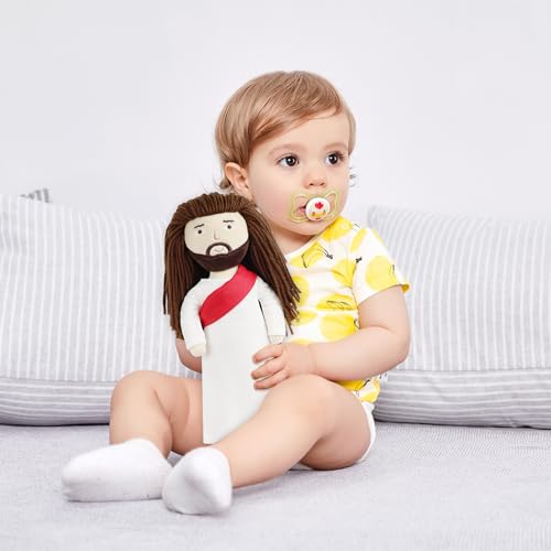 free-space Jesus Plush Doll Christ Religious Figure Toys for Boy Girl Christening Gift (Jesus) - color: Jesus (Regular)