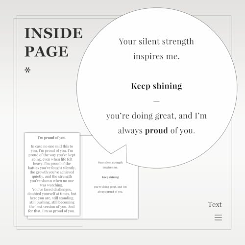 Encouragement Cards with Envelopes, Proud of You Card for Her Him - color: DXI#049