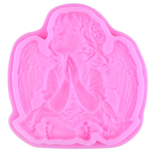 Angels Clouds Silicone Mold Cherubic Angels Fondant Mold
