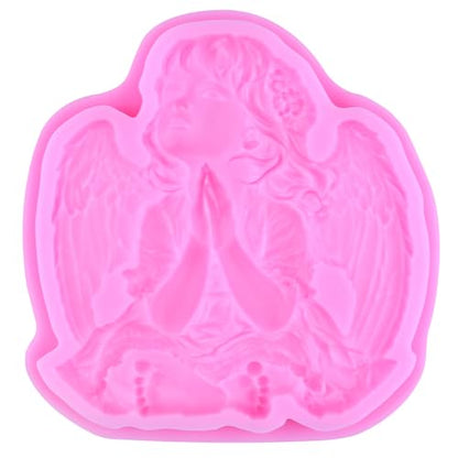 Angels Clouds Silicone Mold Cherubic Angels Fondant Mold