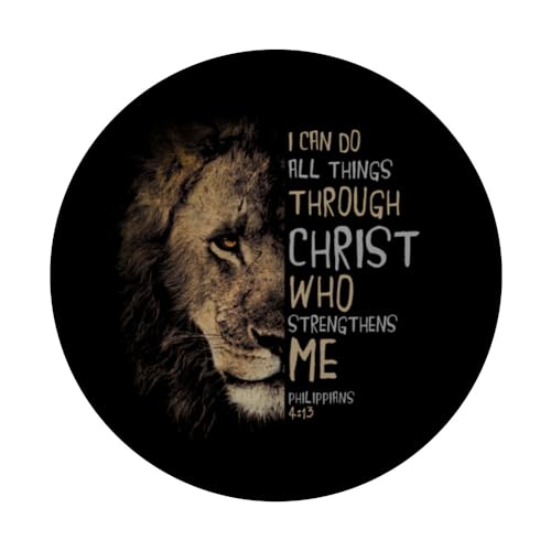 Christian I Can Do All Things Through Christ PopSockets Adhesive PopGrip - style: Adhesive PopGrip
