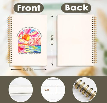 Christian Notebook Journal, Bible Verse Scripture Notebook - color: Bible-03