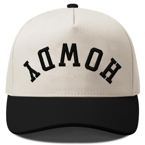 Put It On My Husband's Tab Funny Trucker Hats Women Vintage Adjustable Baseball Cap Embroidery Fashion Trucker Hat - color: Beige/Black