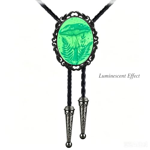 GelConnie Gothic Bolo Tie for Men Women 3D Art Western Cowboy Necktie - color: Jellyfish Bolo Tie