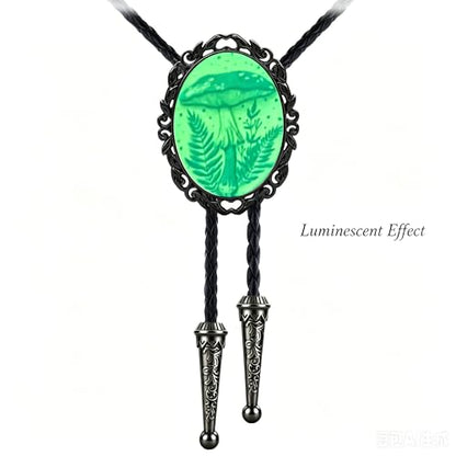 GelConnie Gothic Bolo Tie for Men Women 3D Art Western Cowboy Necktie - color: Jellyfish Bolo Tie