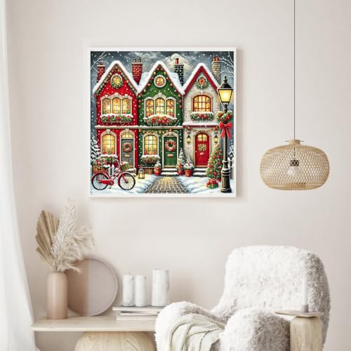 Christmas Diamond Art Kits for Adults, Diamond Painting Kits for Beginner - color: DP05626