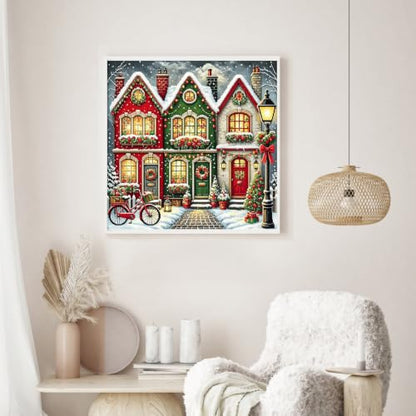 Christmas Diamond Art Kits for Adults, Diamond Painting Kits for Beginner - color: DP05626