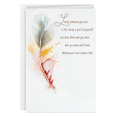 Hallmark Sympathy Card (Comfort In The Remembering) - color: Let There Be Memories