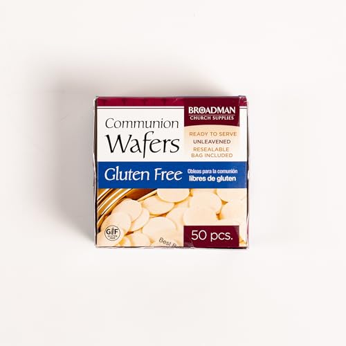 Broadman Communion Wafer, Gluten Free, 50 Count (Pack of 2) - size: 0.32 Ounce (Pack of 2)