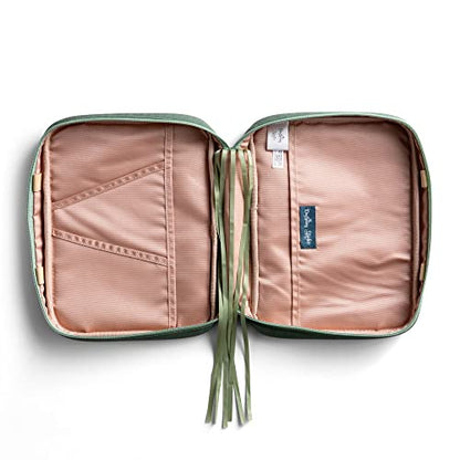 Dayspring Studio 71 - Green Canvas Love Bible Cover with Zipper (J7419)