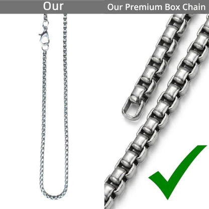 Wolverine Dog Tag and Cross Necklace for Men & Women, 3-in-1 DIY Jewelry
