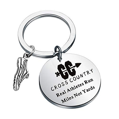 AKTAP Marathon Runners Gifts Cross Country Jewelry Fitness Exercise Gift - color: Cr-ss Cou-try K