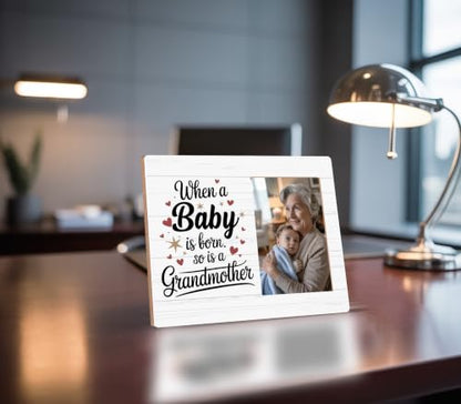 New Grandma Gifts First Time Grandmother Picture Frame - color: new grandma