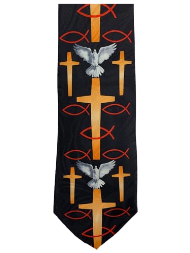 Steven Harris Christian Religious Jesus Novelty Neckties - color: Design # 25
