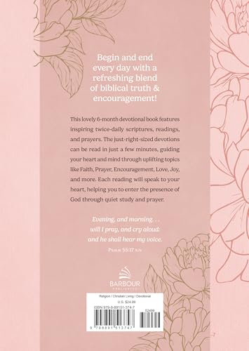 Daily Devotions for Women Morning and Evening Edition: 6 Months of Bible Wisdom