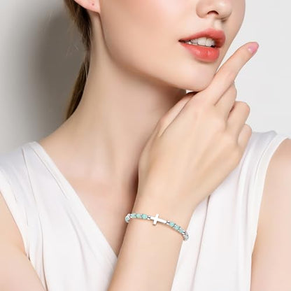 Gifts for Teen Trendy Stuff Natural Stone Bracelets Teen Birthday Gifts