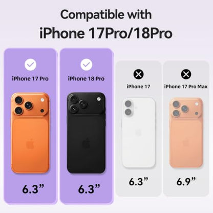 Kairos for iPhone 17 Pro/iPhone 18 Pro Case-Military Protection Pattern - color: bluecut, size: iPhone 17 Pro / iPhone 18 Pro