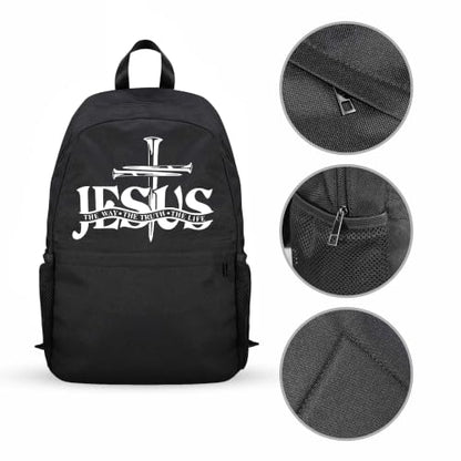Backpack Lightweight School Bookbag for Boys Girls Casual Travel Daypack Backpack for Men Women Teens - color: Color 09