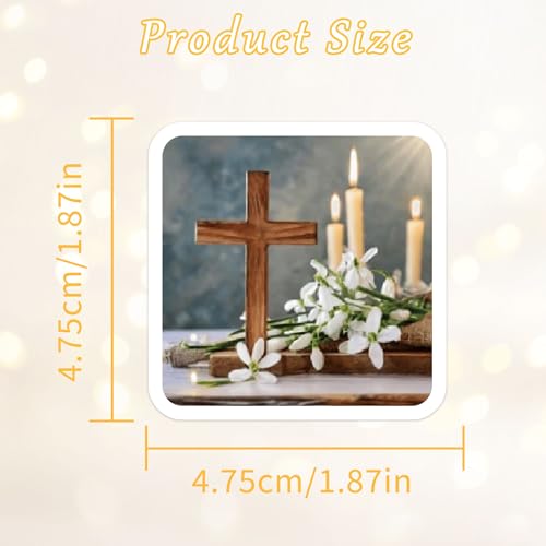 Christian Prayer Board Stickers, Bible Verse Decals for Women Vision Boards - color: Christian Prayer Brown