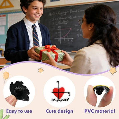 Cute Pins Bulk, Funny Lapel Badge Pins Rubber Brooch Pins for Backpacks, Hats, Bags - style: Math-24PCS