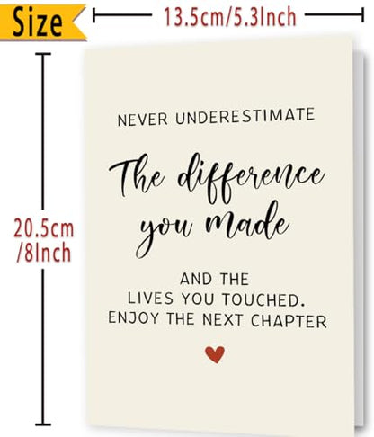 FANCYLUCKY Funny Retirement Card Gifts for Women Men - style: FY-381