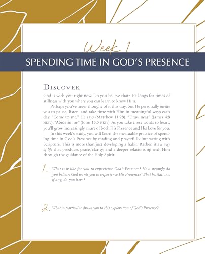 Jesus Calling 52-Week Bible Study: Experience the Presence of God (Jesus Calling Bible Studies)