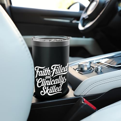 Christian Counselor Therapist Mental Awareness Faith Based Stainless Steel Insulated Tumbler