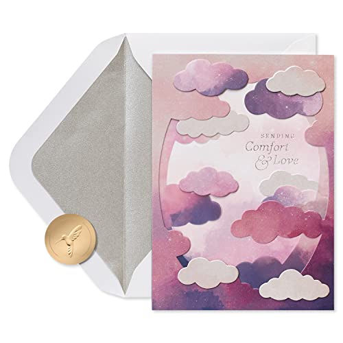 Papyrus Sympathy Card (Sending Comfort & Love) - color: Sending Comfort & Love
