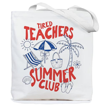 Chicimln Teacher Appreciation Gifts Tote Bag, Kindergarten Preschool Teacher Gifts Canvas Tote Bags - color: Teacher Gift 06